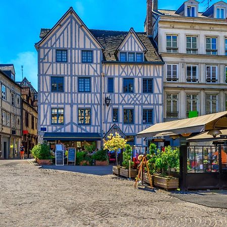 L'Escale Du Gros-Horloge Une Parenthese Prestigieuse Au Coeur De Rouen Exterior photo