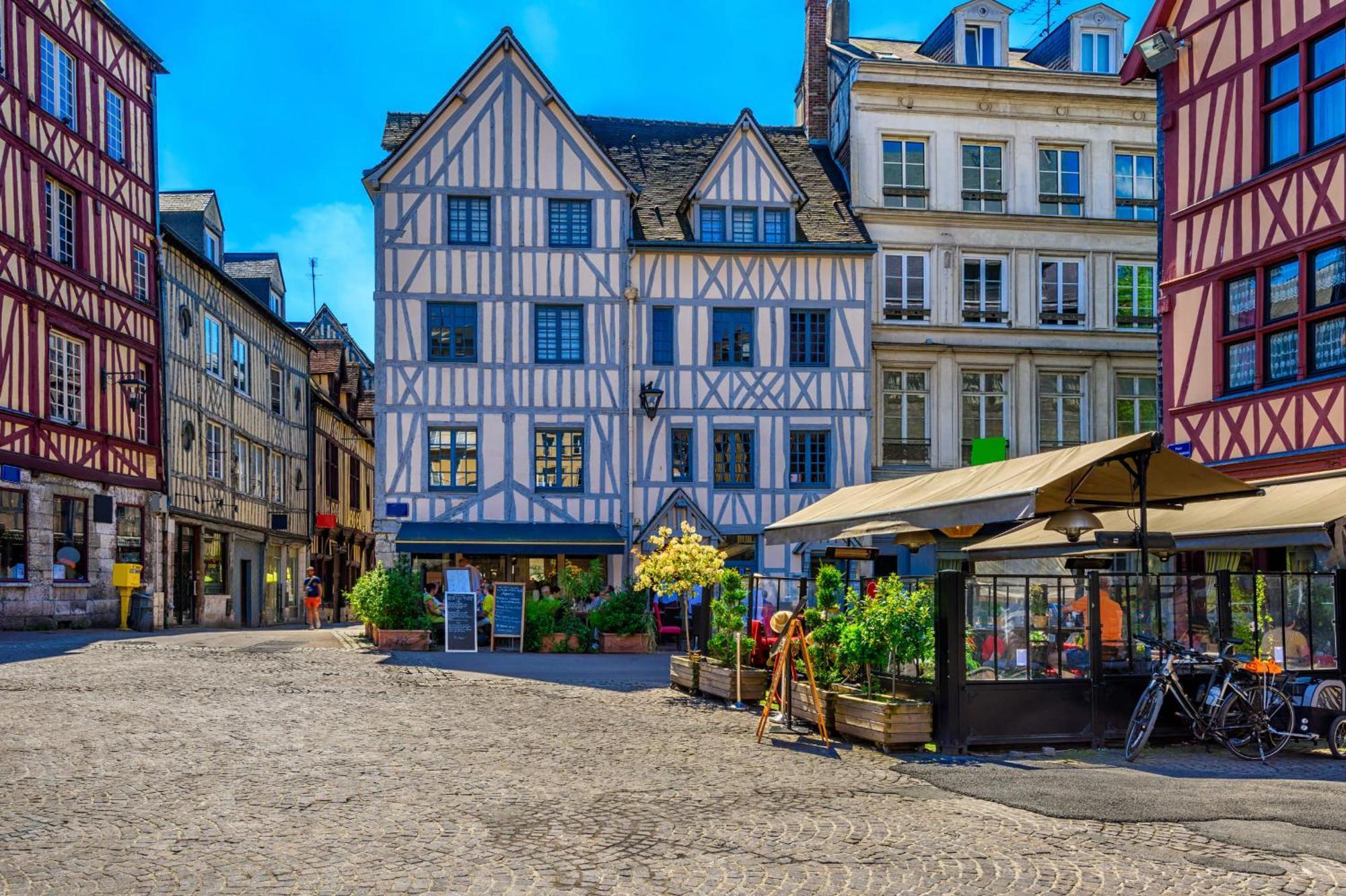 L'Escale Du Gros-Horloge Une Parenthese Prestigieuse Au Coeur De Rouen Exterior photo